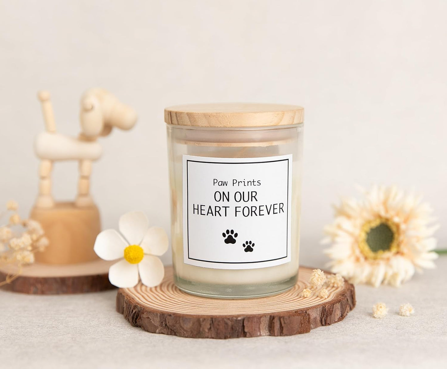 Pug Gifts & Decor, Dog Mom Gifts for Women, Dog Farts Candle, Pet Friendly Lavender Scented Candle