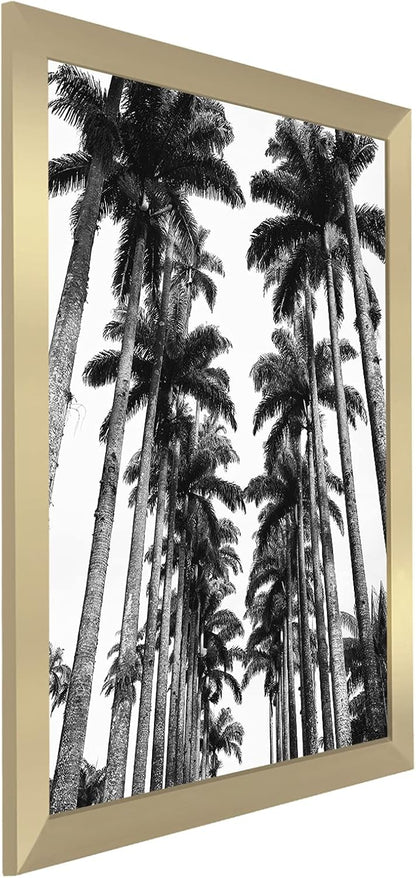 Americanflat 16x20 Picture Frame with Polished Plexiglass - Black Picture Frame - Wide Photo Frames Made of Engineered Wood for Vertical or Horizontal Wall Display - Epic Collection - Black - Colors A