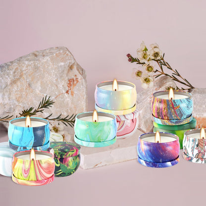 Howemon 24 Pack Scented Candles Set for Home, Relaxing Stress Relief, Aromatherapy - Natural Soy Wax and Fragrance - Gifts for Women, Mom, Best Friend, Wife, Birthday
