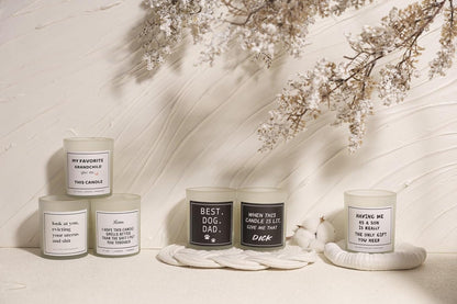 Pug Gifts & Decor, Dog Mom Gifts for Women, Dog Farts Candle, Pet Friendly Lavender Scented Candle