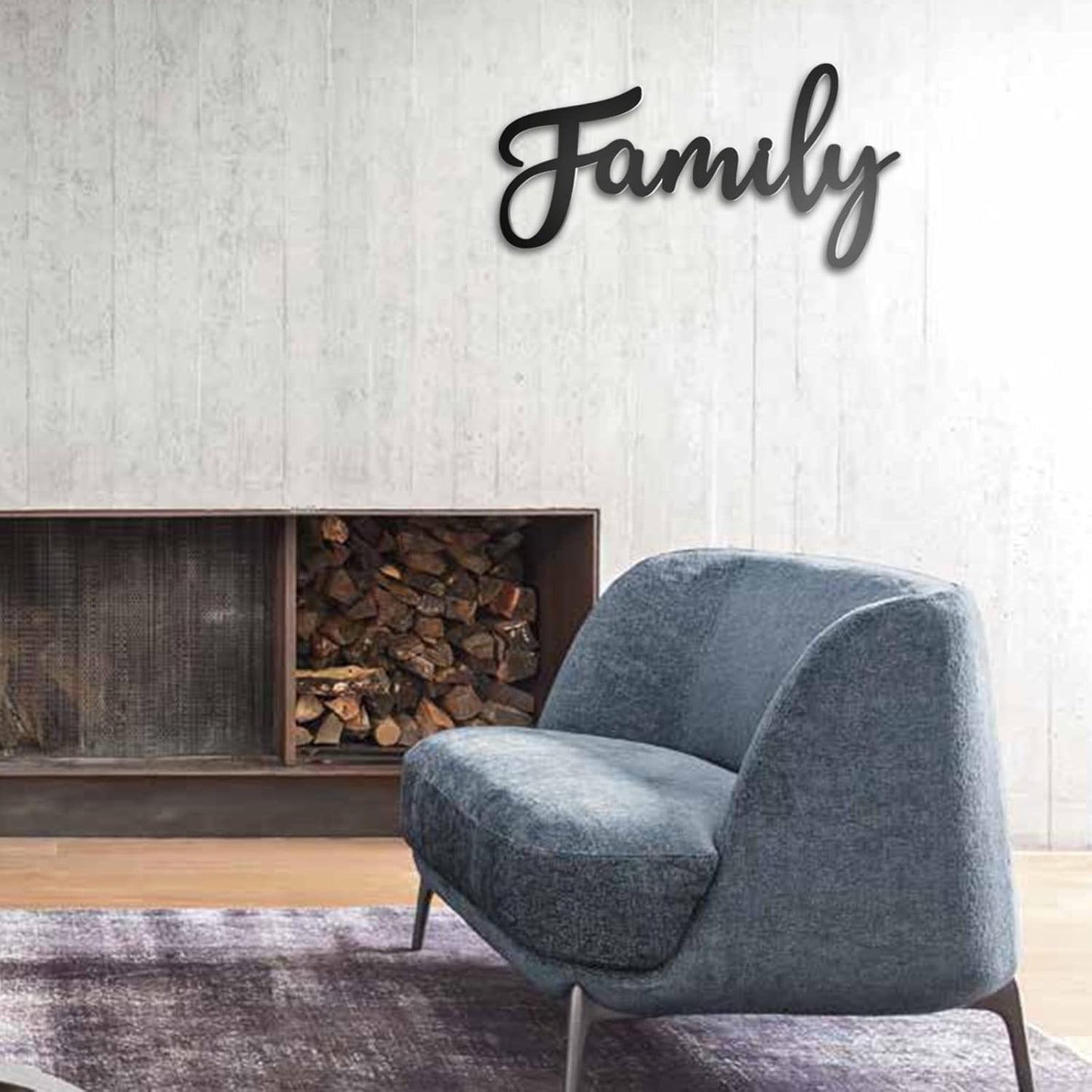 Family Signs For Home Wall Decor,Family Wall Decor For Living Room Rustic Letter Signs Family Wall Art (style2)