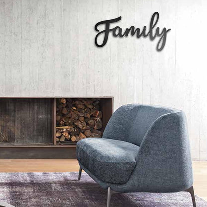 Family Signs For Home Wall Decor,Family Wall Decor For Living Room Rustic Letter Signs Family Wall Art (style2)
