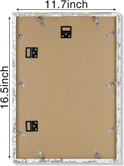 Vittanly 11x14 Picture Frame, Display Pictures 8x10 with Mat or 11x14 without Mat, Photo Frame for Wall Mounting, Black, 1 Pack - Colors B