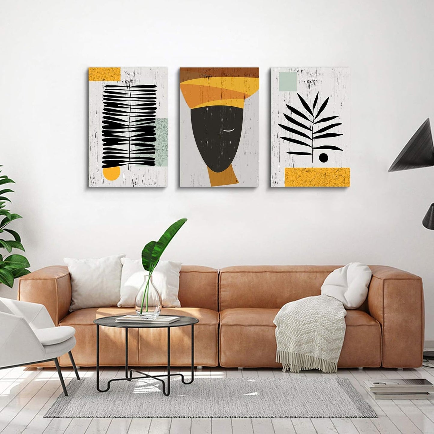 Inspirational Canvas Painting Wall Art -EPHANY ART,Mindset Quotes Prints, Success Framed Entrepreneur Poster Positive Quotes Wall Poster for Home Office Workplace (M-3pcs,12x16inchx3pcs)