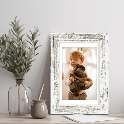 Vittanly 11x14 Picture Frame, Display Pictures 8x10 with Mat or 11x14 without Mat, Photo Frame for Wall Mounting, Black, 1 Pack - Colors B