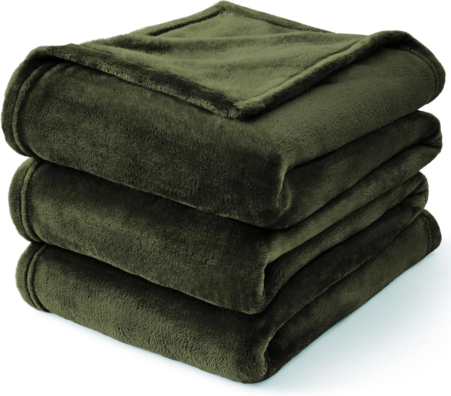 BEDELITE Fleece Blanket Black Throw Blankets for Couch & Bed, Luxury Plush Cozy Fuzzy Blanket 50x60 inches, Super Soft Warm Lightweight Throw Blanket for Travel Camping - Colors A