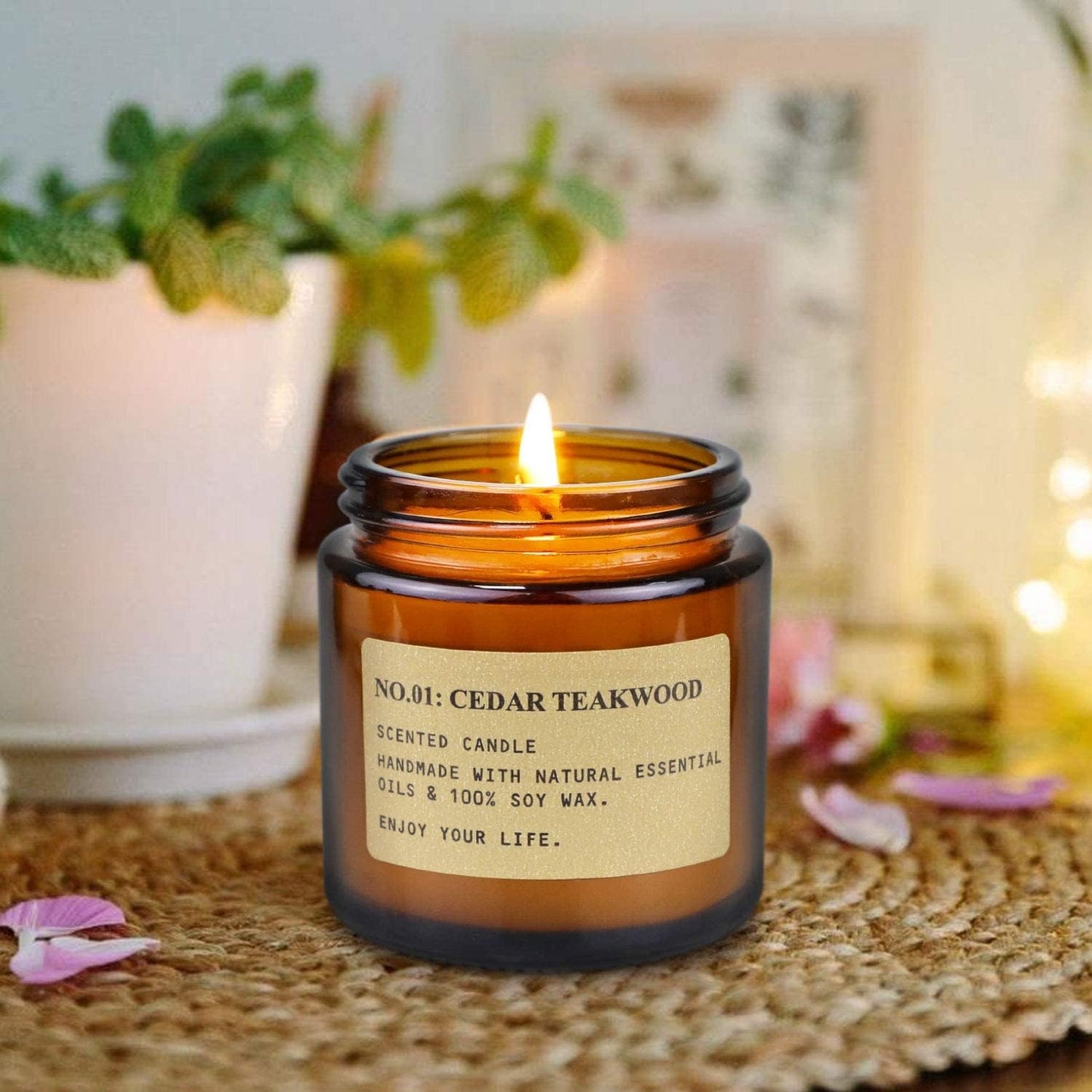 6-Pack Scented Candles for Home, 3.5 Oz Soy Wax Candles Gift Set with Lavender Chamomile & Eucalyptus Mint for Brithday Gifts Women, Mothers Day