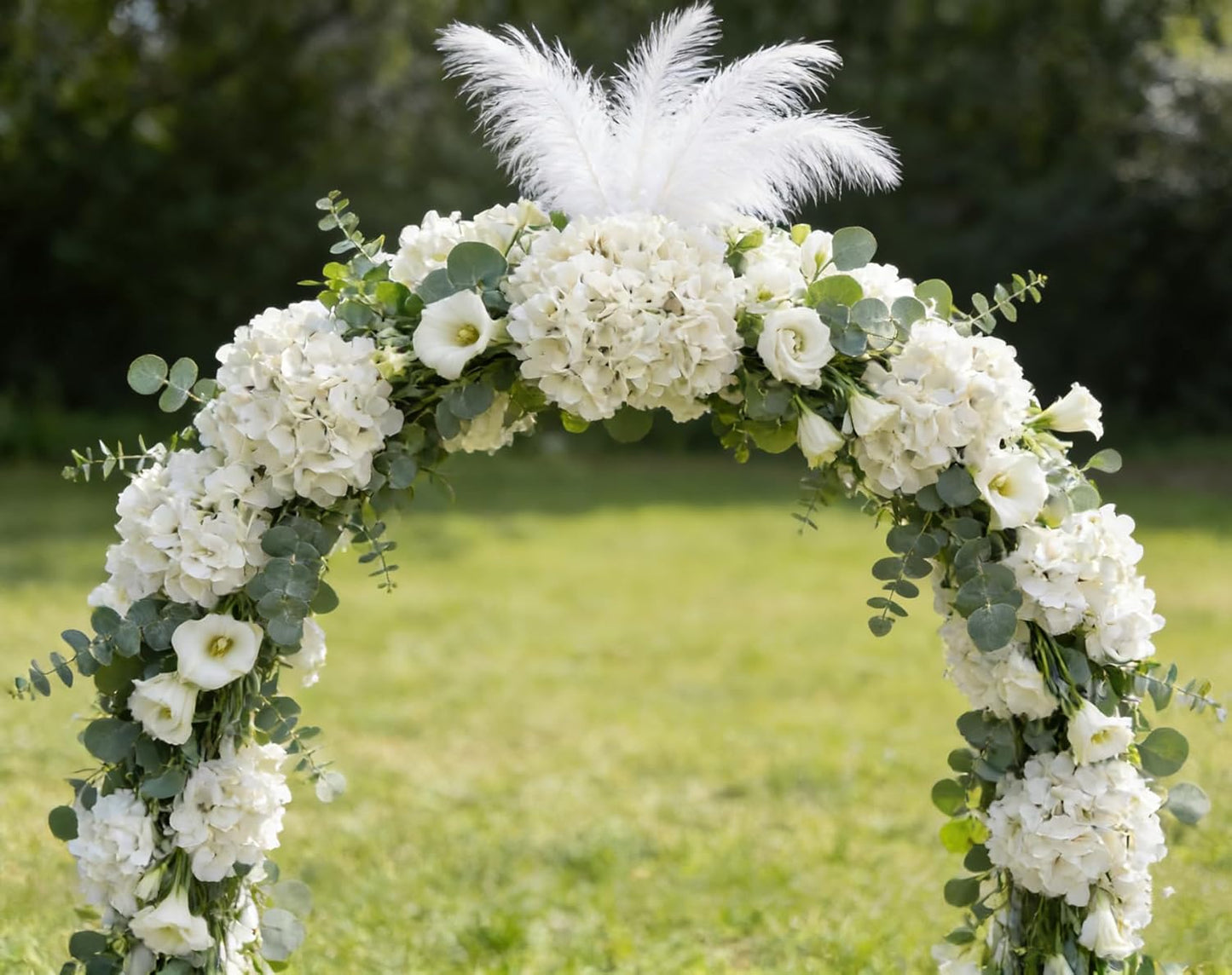 Kimura's Cabin 6pcs White Hydrangea Artificial Flowers Silk Fake Hydrangeas Faux Hydrangea Flowers with Stems for Wedding Bouquets Arrangement Home Table Centerpieces Baby Shower Party Decoration