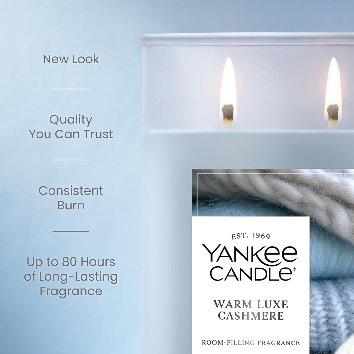 Yankee Candle Large Tumbler Scented Candle with up to 80 Hour Burn Time, Premium Plant Wax Blend for Consistent Burn, 20 oz Tumbler Candle with Room Filling Fragrance, Midsummer's Night