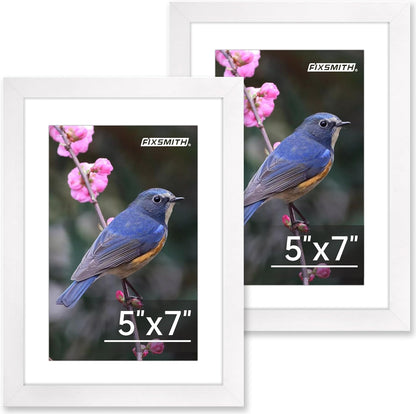 FIXSMITH 10 Pack Picture Frames Collage Wall Decor for Mounting or Tabletop Display, Gallery Wall Frame Set with Two 8x10 Black Frames, Four 5x7 Frames and Four 4x6 Frames, Multi-Pack Photo Frame Set