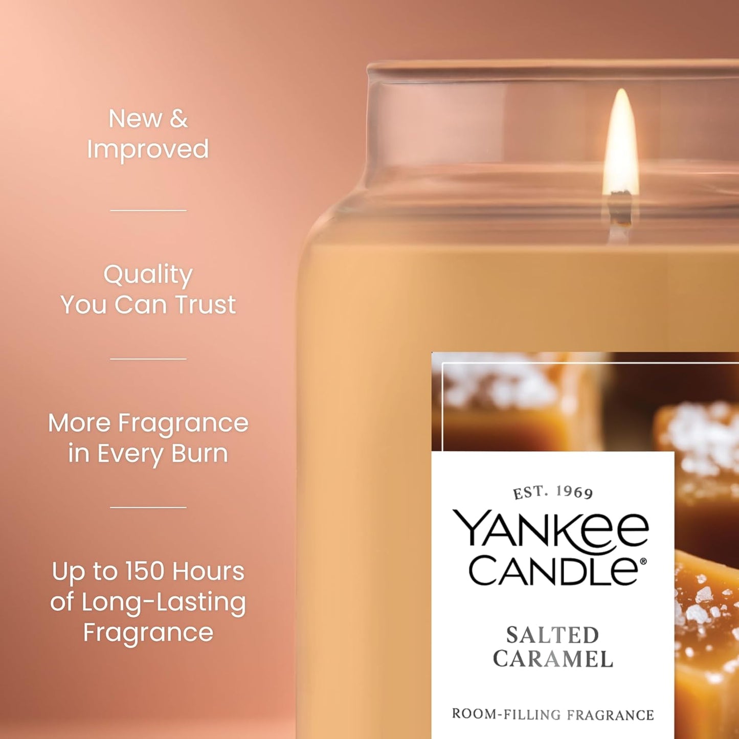 Yankee Candle Vanilla Cupcake, Scented Candle, 22oz Large Jar with up to 150 Hour Burn Time, Giftable, Birthdays