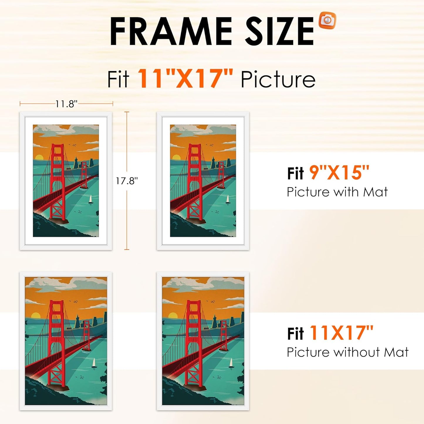 FIXSMITH 10 Pack Picture Frames Collage Wall Decor for Mounting or Tabletop Display, Gallery Wall Frame Set with Two 8x10 Black Frames, Four 5x7 Frames and Four 4x6 Frames, Multi-Pack Photo Frame Set