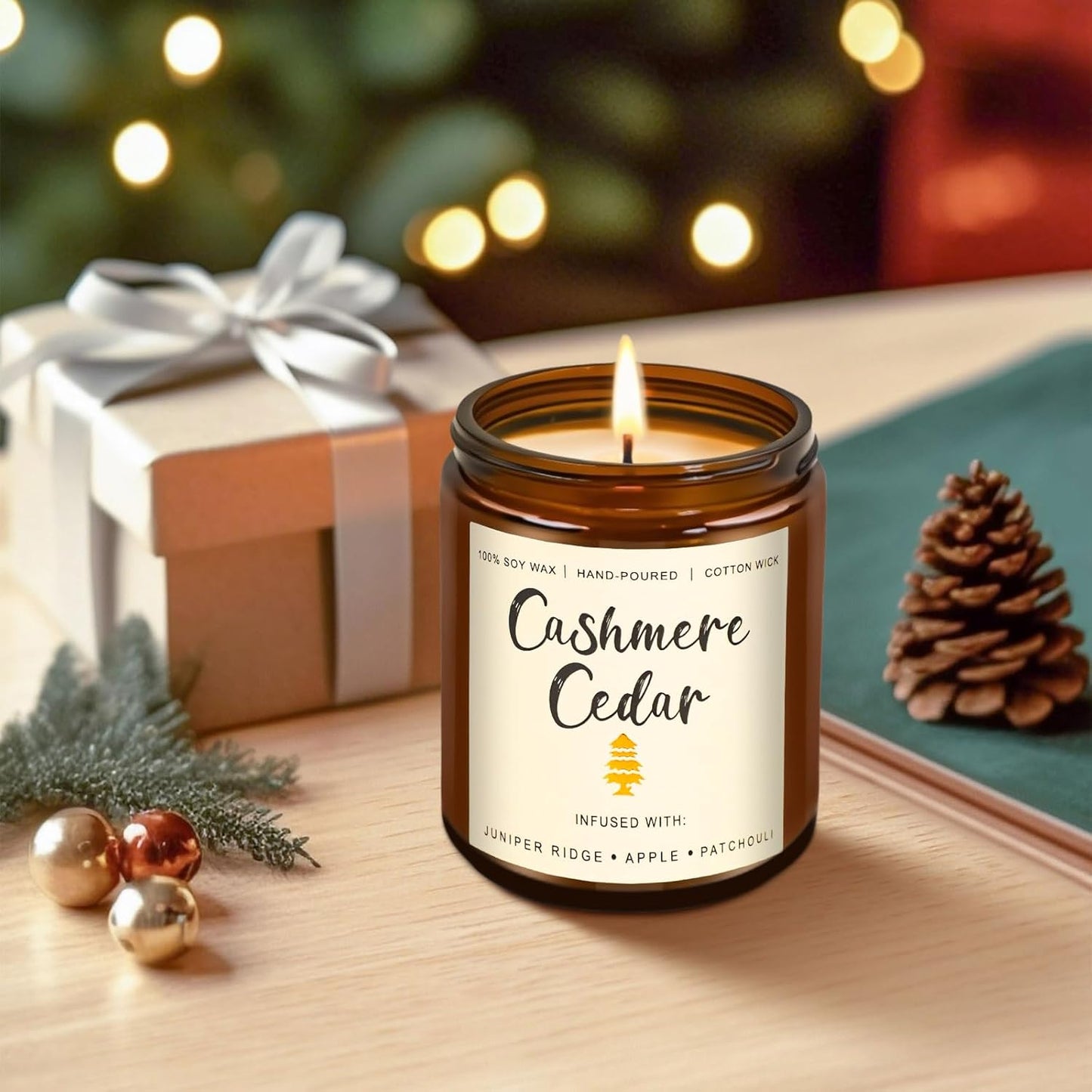6-Pack Scented Candles for Home, 3.5 Oz Soy Wax Candles Gift Set with Lavender Chamomile & Eucalyptus Mint for Brithday Gifts Women, Mothers Day