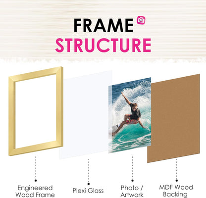 FIXSMITH 10 Pack Picture Frames Collage Wall Decor for Mounting or Tabletop Display, Gallery Wall Frame Set with Two 8x10 Black Frames, Four 5x7 Frames and Four 4x6 Frames, Multi-Pack Photo Frame Set