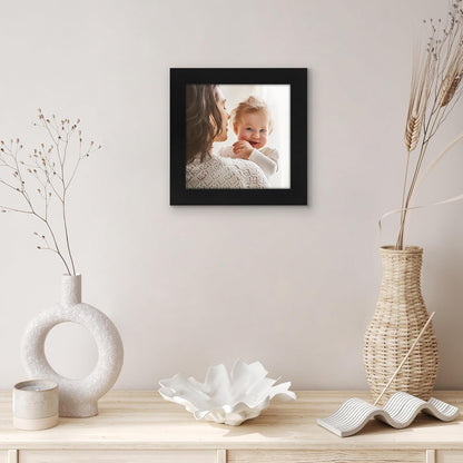 Americanflat 12x18 Poster Frame with Shatter-Resistant Glass - Signature Collection - Gallery-Style Frames Made of Engineered Wood - Photo Frame for Wall Display - Black - Colors A