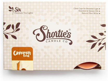 Shortie's Candle Company Vanilla Bean Premium Tealight Candles Bulk Pack - 24 Beige Highly Scented Tea Lights - Beautiful Candlelight - Made in the USA - Bakery & Food Collection