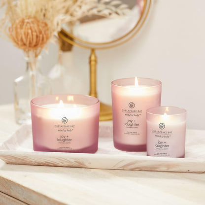 Chesapeake Bay Candle PT40886 Scented Candle Awaken + Invigorate (Lemongrass Eucalyptus) Medium Green Home Décor