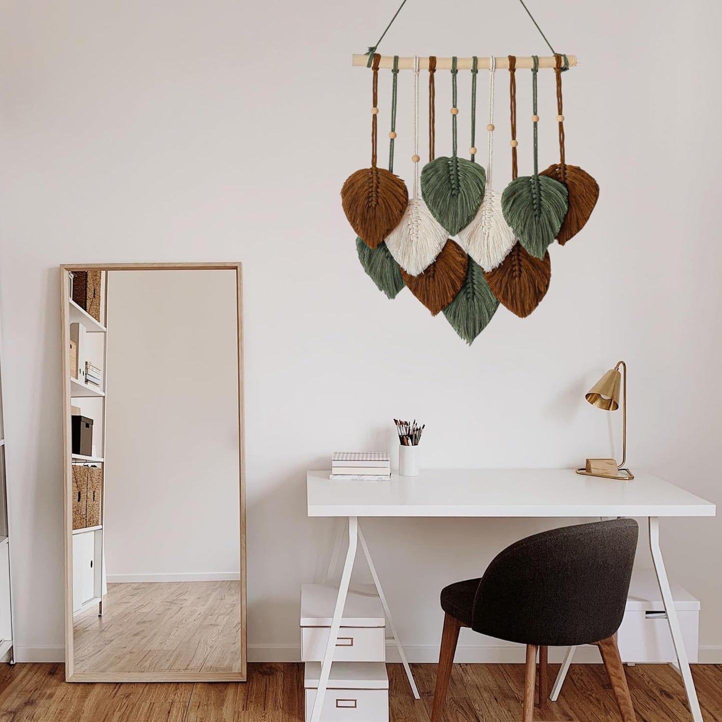 Boho Wall Decor - Large Macrame Wall Hanging - Boho Bedroom Decor - Tapestry for Bedroom - 31x39 inches