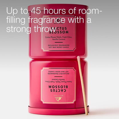 Bath & Body Works Mahogany Teakwood Intense 3-Wick Candle - Scented Candle for At-Home Use - Long-Lasting, Room-Filling Fragrance - High Fragrance Oil Concentration - Soy Wax Blend
