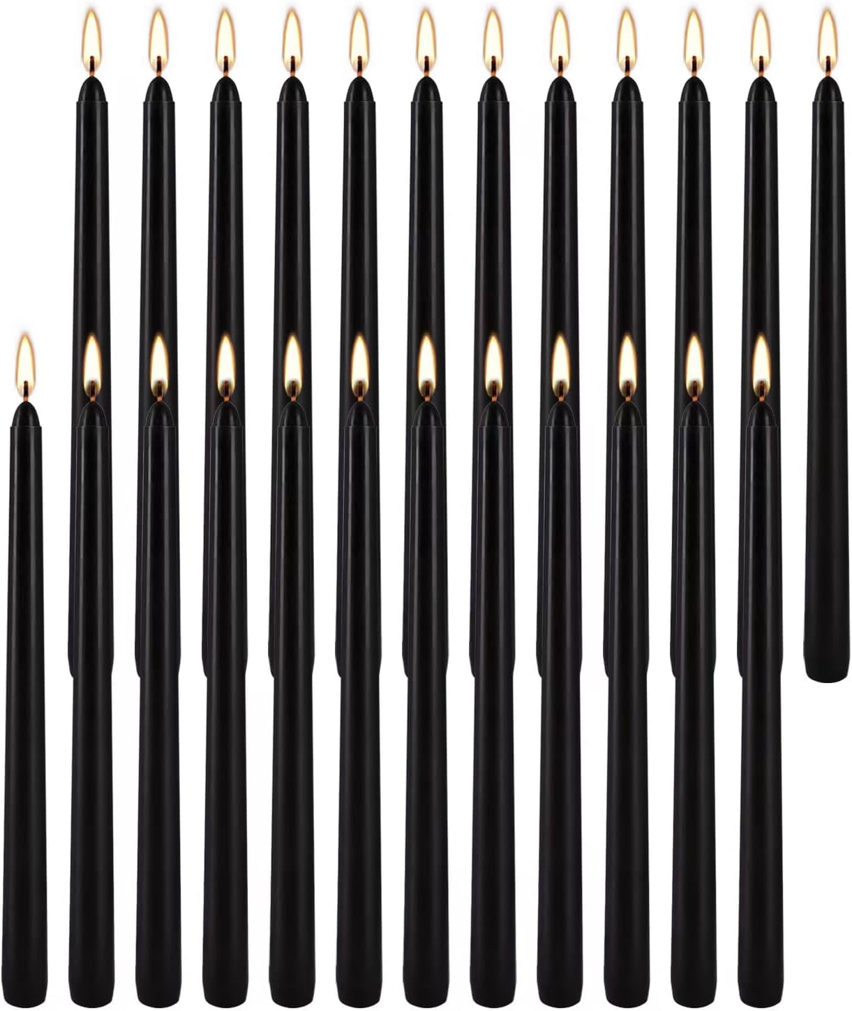 YOROXRG 40 Pack Spell Chime Candles-4 Inch Multi-Colored Taper Candles Sticks-for Home Decor Kitchen Decor Wedding Decoration-10 Colours