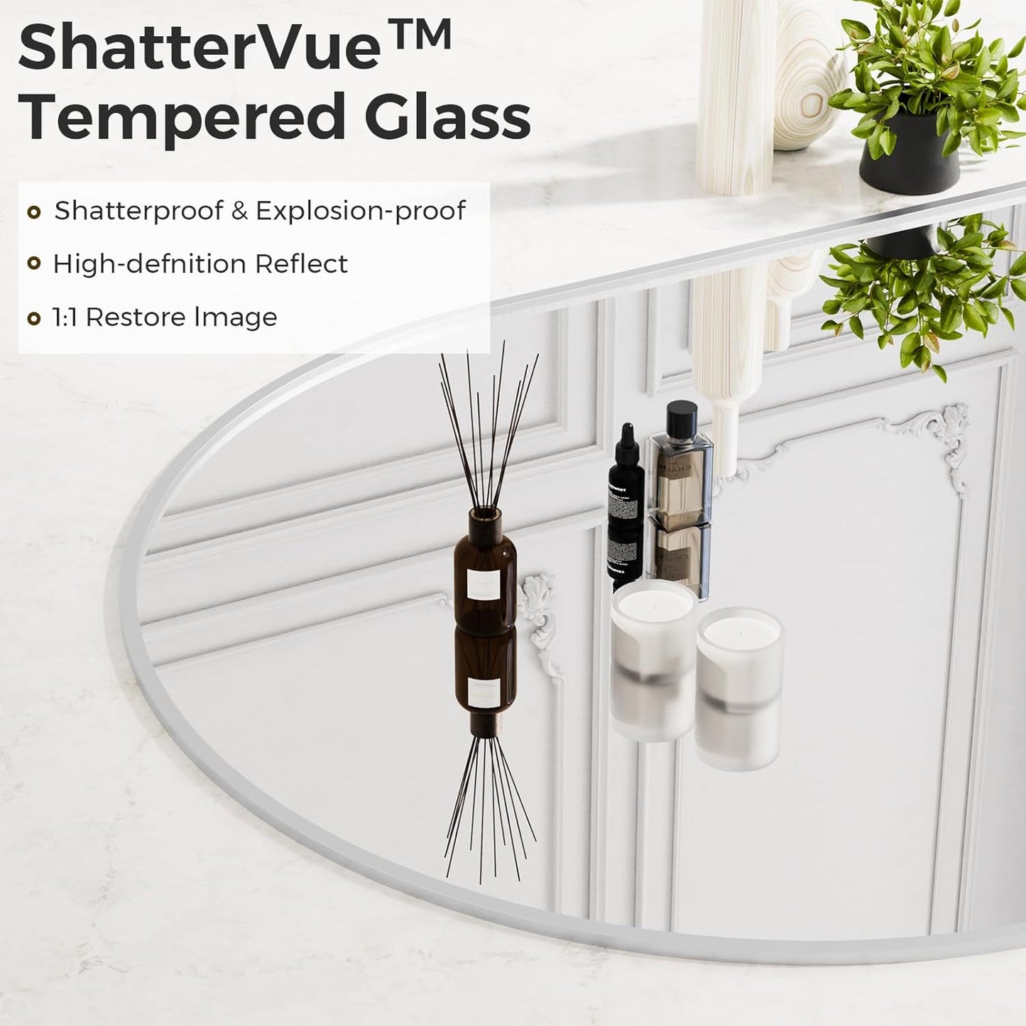 Koonmi 30"x71" Arched Full Length Mirror, Gold Large Floor Mirror with Aluminum Alloy Frame, Standing Hanging or Leaning Wall-Mounted Full Body Mirror for Living Room and Bedroom