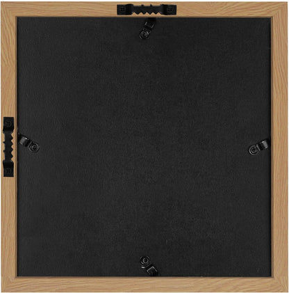 Americanflat 12x16 Shadow Box Frame with Polished Plexiglass - Silhouette Collection - Large Shadow Box Display Case for Tabletop and Wall Display - Black with Soft Felt Back