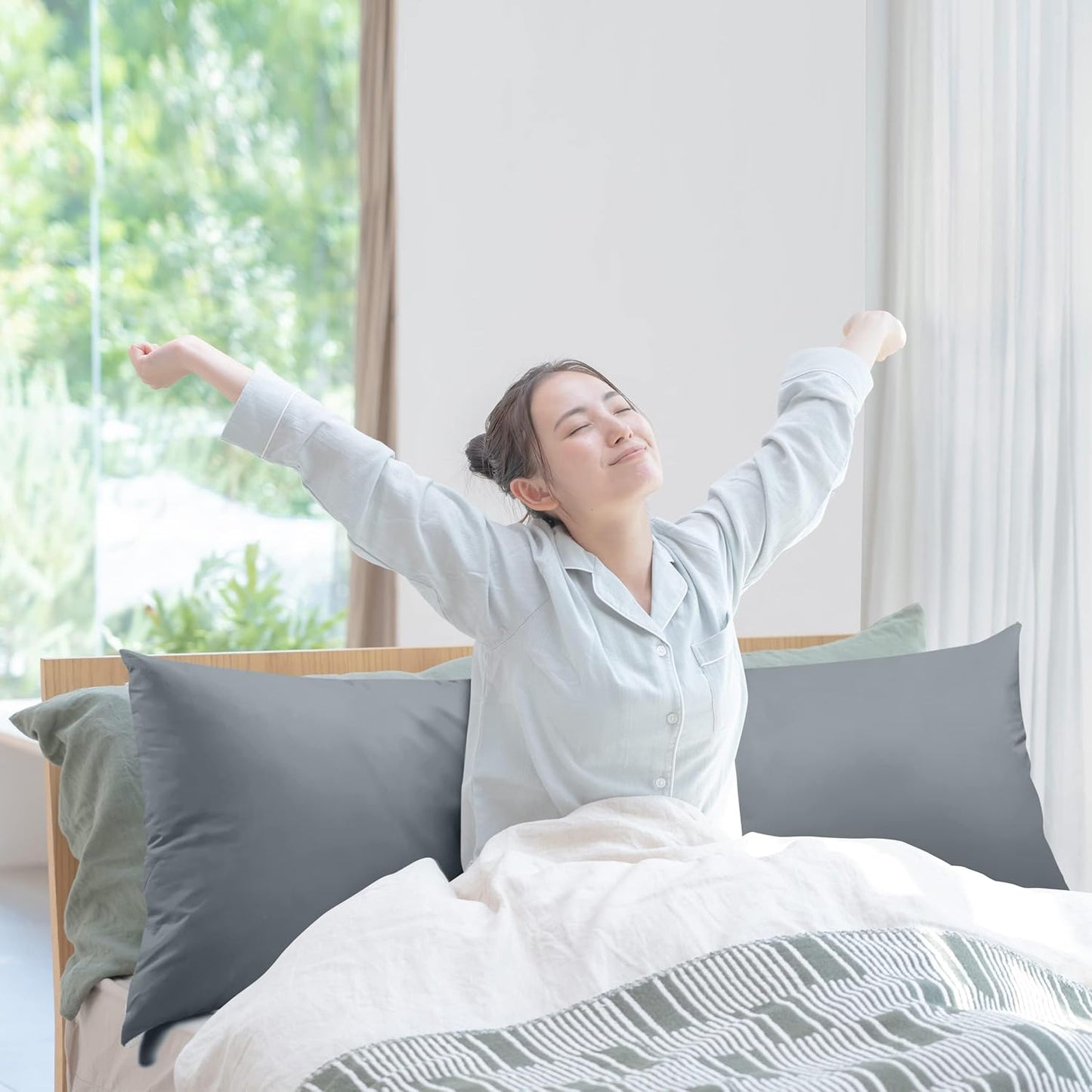Utopia Bedding Full Body Pillow for Adults (White, 20 x 54 Inch), Long Pillow Insert for Sleeping, Ideal for Side Sleepers