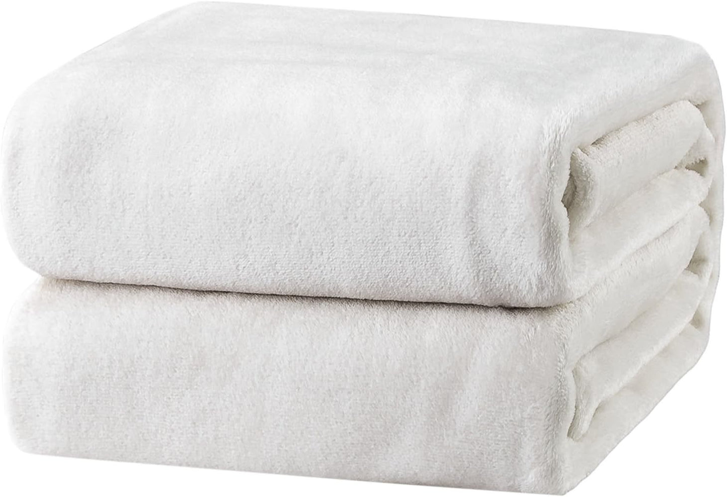 Bedsure GentleSoft Fleece Throw Blanket for Couch Grey - Lightweight Plush Fuzzy Cozy Soft Blankets and Throws for Sofa, Couch, Travel, Camping, 50x60 inches - Colors A