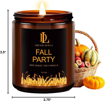Scented Candles Set, 4 Pack Soy Candles for Home Scented, Candle Gifts for Men Women, Scents of Pineapple Cocktail/Coconut Vanilla/Pink Sands/Bahamian Breeze