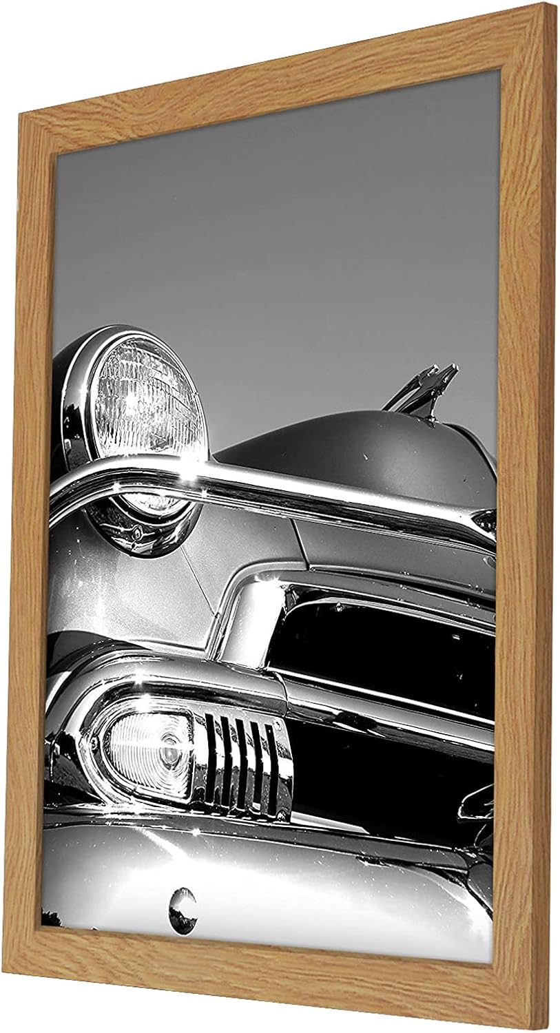 Americanflat 16x20 Picture Frame with Polished Plexiglass - Black Picture Frame - Wide Photo Frames Made of Engineered Wood for Vertical or Horizontal Wall Display - Epic Collection - Black - Colors B