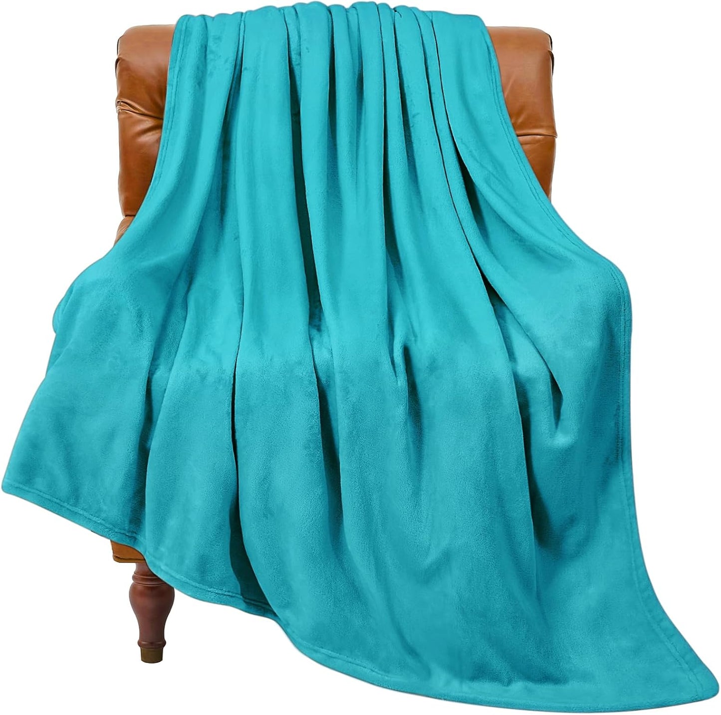 BEDELITE Fleece Blanket Black Throw Blankets for Couch & Bed, Luxury Plush Cozy Fuzzy Blanket 50x60 inches, Super Soft Warm Lightweight Throw Blanket for Travel Camping - Colors A