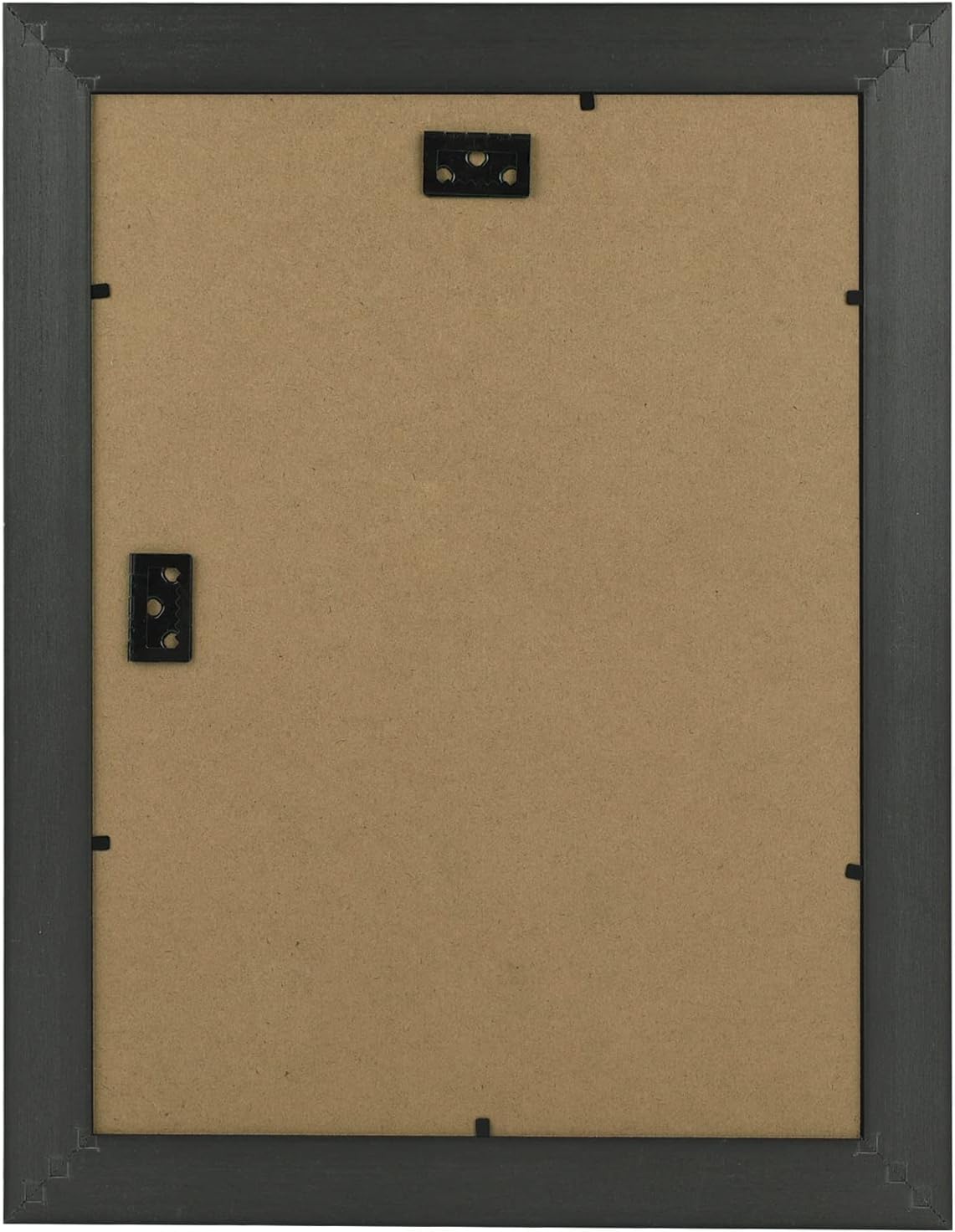 Golden State Art, 11x14 Photo Frame with Mat for Pictures 8x10 and Real Glass (Dark Gold Brown & Bronze Pewter Panel with White Color Mat, 1.25 Inch Frame Border)