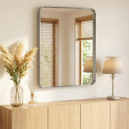 NEWBULIG Gold Round Wall Mirror 36 Inch, Bathroom Mirrors for Over Sink, Wall Decor for Bathroom, Entryway, Bedroom, Vanity