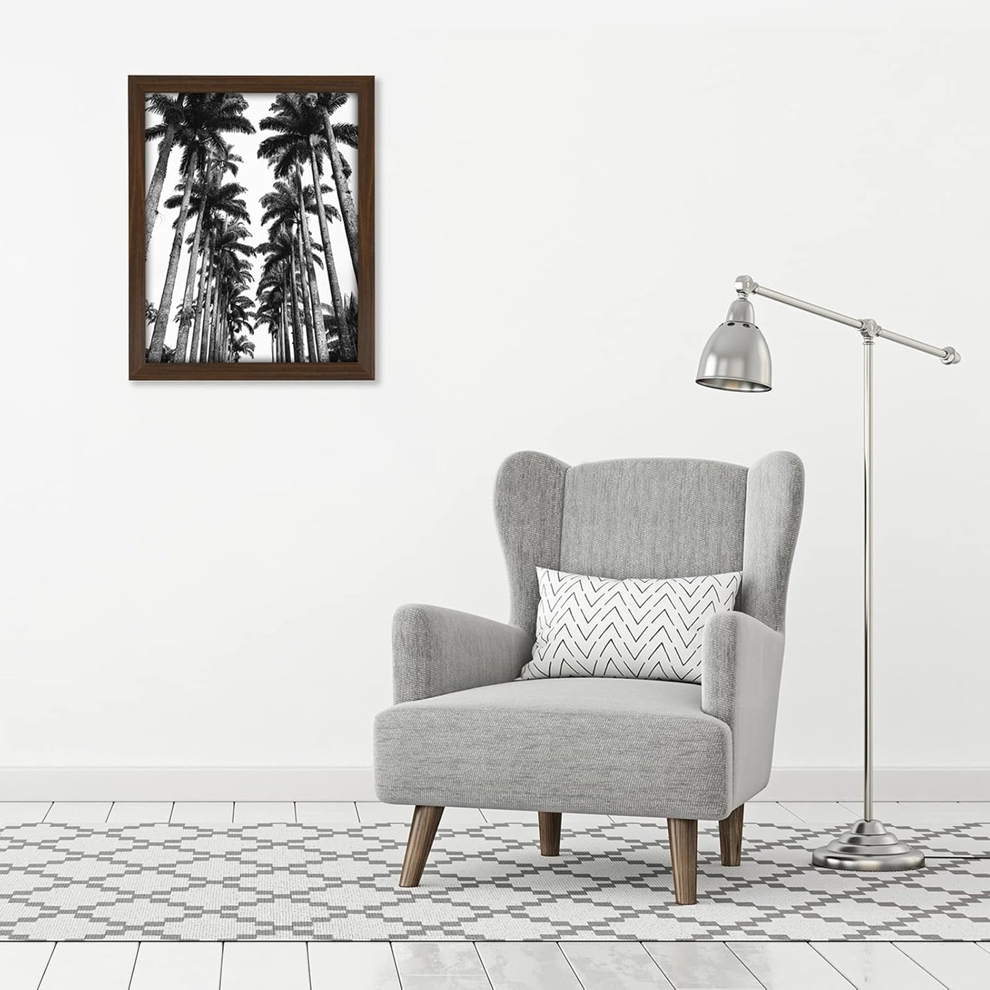 Americanflat 16x20 Picture Frame with Polished Plexiglass - Black Picture Frame - Wide Photo Frames Made of Engineered Wood for Vertical or Horizontal Wall Display - Epic Collection - Black - Colors A