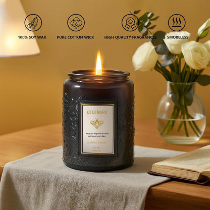 Mother’s Day Candles Gift Set for Mom, Natural Soy Wax Scented Jar Candles 6-Pack, Aromatherapy Candles for Home, 42oz 300 Hours Long Lasting, Gifts for Women