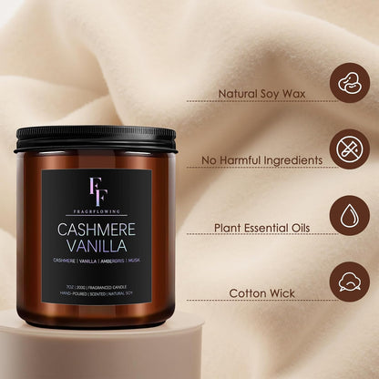Scented Candles for Home Scented Aromatherapy Candles, 4 Pack 28 Oz Soy Wax Candle Gift Set Valentine's Day Gift for Women Men (Lavender/Vanilla//Sandalwood Rose/Moroccan Amber)
