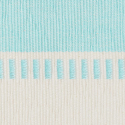 DII Dobby Stripe Woven Table Runner, 13x72-inch, French Blue