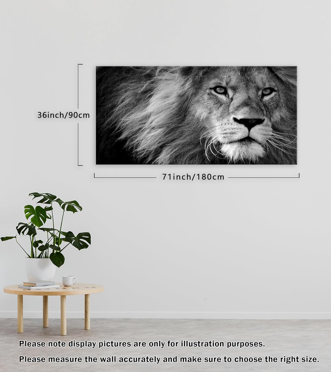 Baisuart S02250 Canvas Prints Wall Art Beach Sunset Ocean Waves Nature Pictures Stretched Canvas Wooden Framed for living Room Bedroom and Office