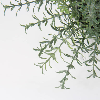 Hollyone Mini Artificial Potted Plants Fake Plants in Marble Pots, 1Pcs Plastic Eucalyptus Greenery Faux Plants for Home Office Desk Room Centerpiece Shelf Décor