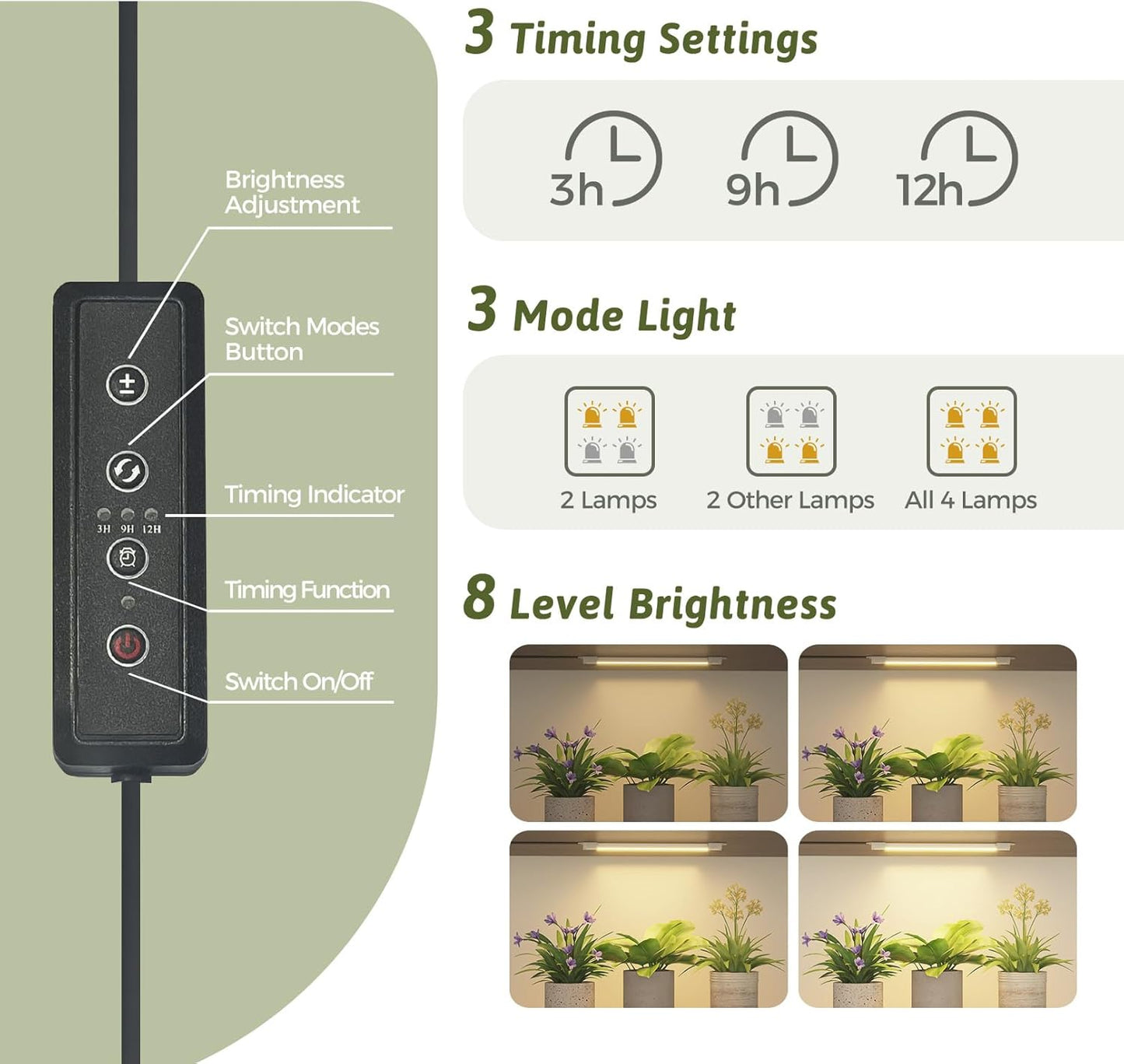 GENTINGBRO Plant Stand Indoor Outdoor 63" Tall Plant Shelf for Plants 14-Tier Large Plant Sheves for Living Room Heavy Duty Plant Rack Garden Balcony Patio Hanging Planter
