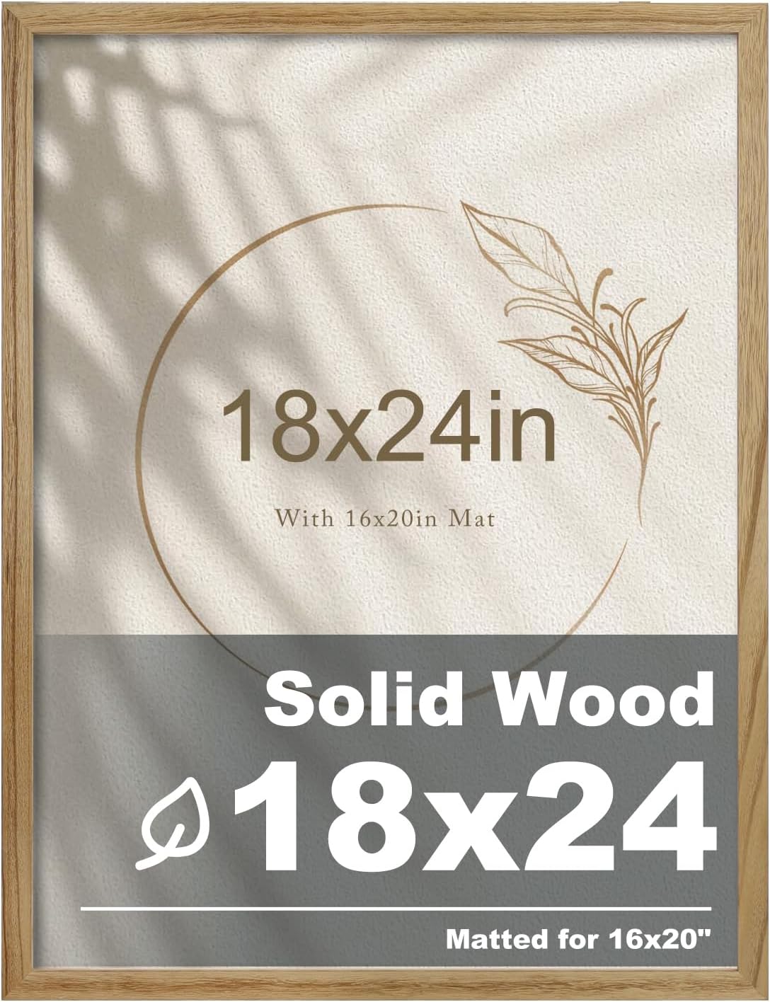 Egofine 12x16 Picture Frame Black, Covered by Plexiglass Made of Solid Wood, Display Pictures 9x12 and 11x14 with Mat or 12x16 Without Mat, for Wall Mounting Photo Frame - Colors A