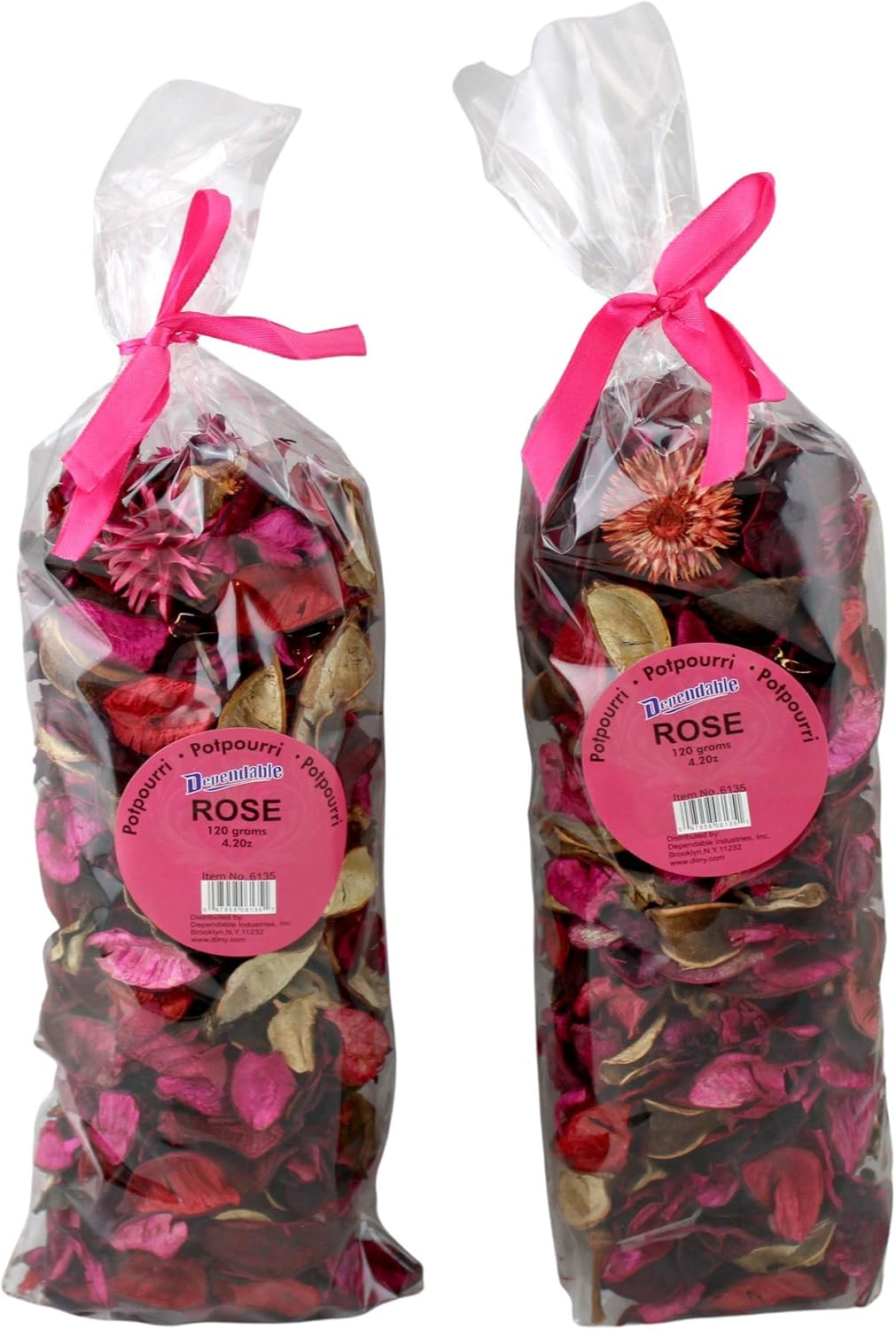 Lavender Potpourri – 2 Large Bags (8.4 oz Total) – Dried Petals for Bowl or Vase Filler, Long-Lasting Fragrance for Home, Gift, or Office