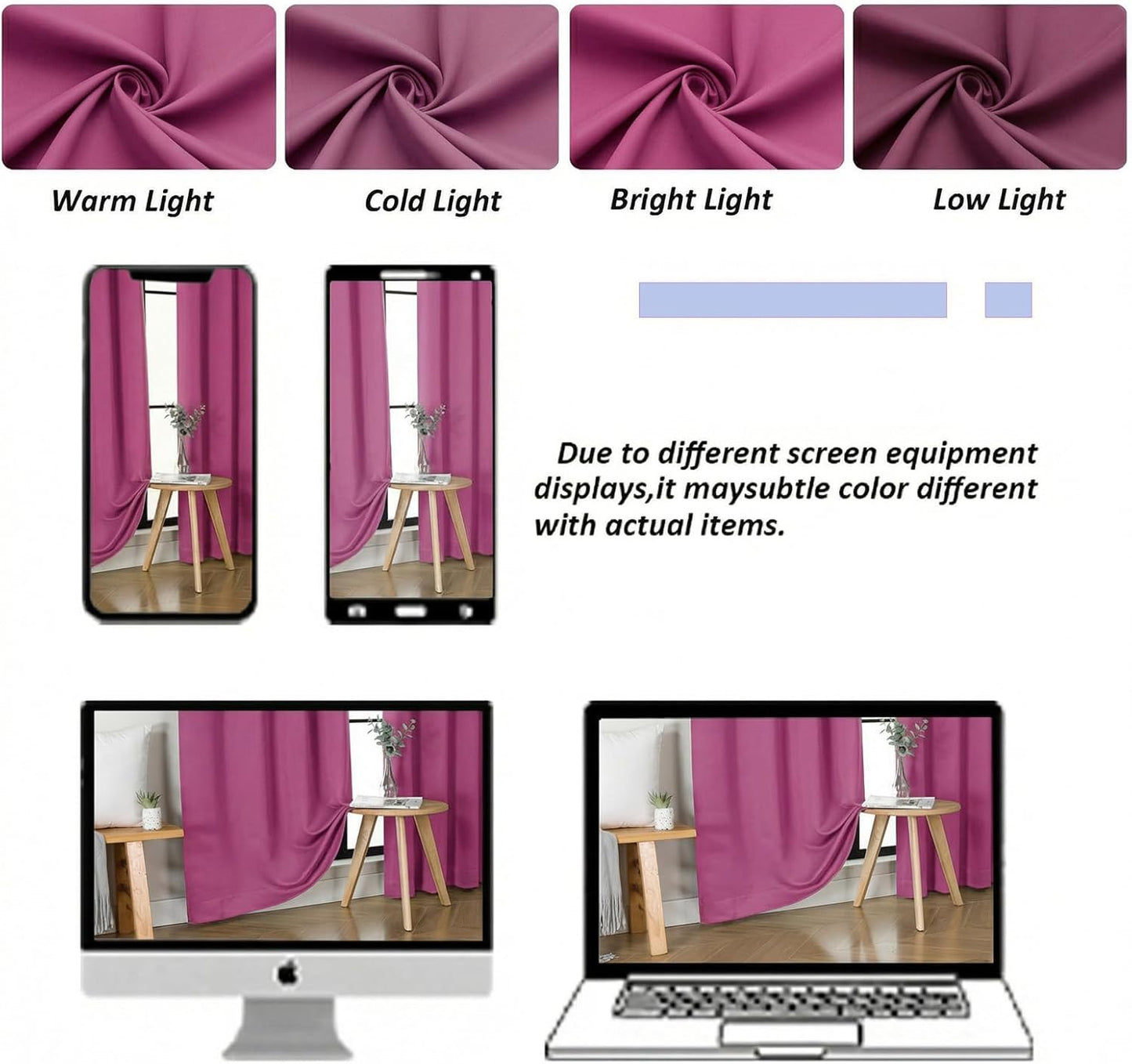 Simplebrand Ava Sage Green Blackout Curtains for Bedroom 63 Inch Length 2 Panels Set, Solid Thermal Insulated Energy Saving Rod Pocket Window Treatment Curtains Blackout Drapes, W40 x L63 Inch, Sage - Colors B