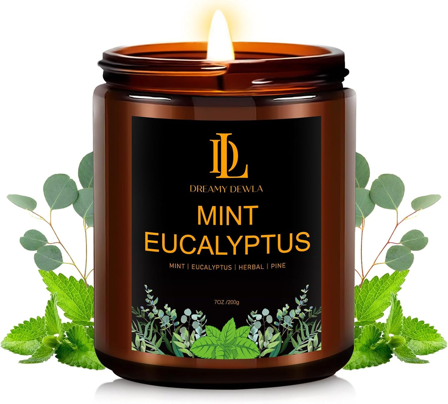 Scented Candles Set, 4 Pack Soy Candles for Home Scented, Candle Gifts for Men Women, Scents of Pineapple Cocktail/Coconut Vanilla/Pink Sands/Bahamian Breeze