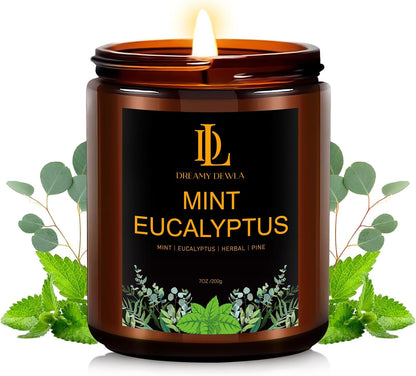 Scented Candles Set, 4 Pack Soy Candles for Home Scented, Candle Gifts for Men Women, Scents of Pineapple Cocktail/Coconut Vanilla/Pink Sands/Bahamian Breeze