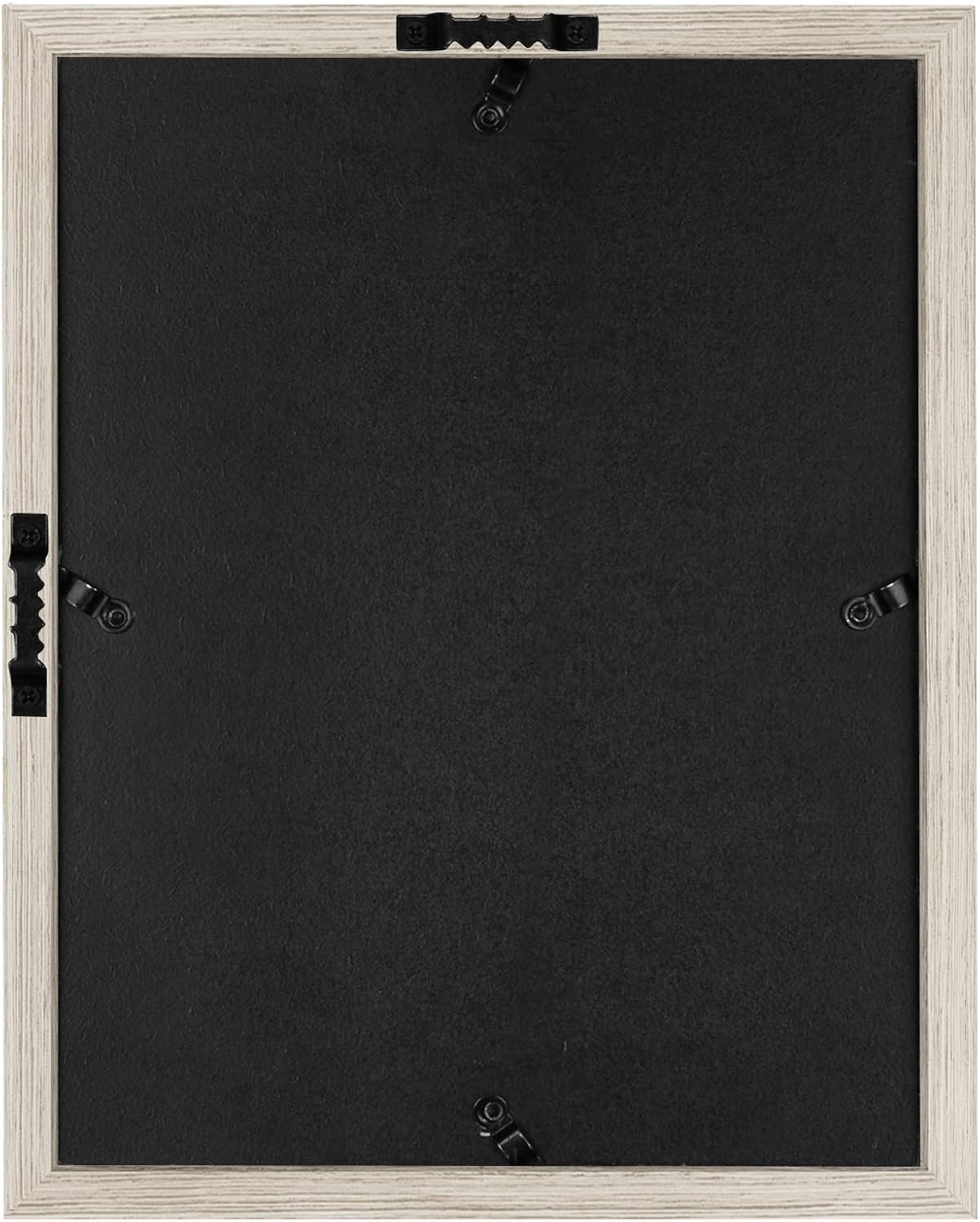 Americanflat 12x16 Shadow Box Frame with Polished Plexiglass - Silhouette Collection - Large Shadow Box Display Case for Tabletop and Wall Display - Black with Soft Felt Back