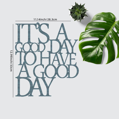 Benziso Motivational Metal Wall Art Inspirational Wall Decor Positive Quotes Wall Decor for Office Living Room Encouragement Gifts
