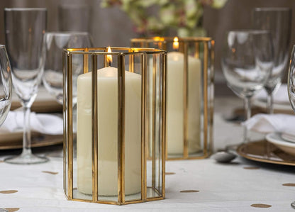 BOLSIUS 6 Ivory Pillar Candles Bulk - 3x4 Inches Candle Set - 40+ Hours Clean Burning - No Palm Oil - 0% Animal Fat - Premium European Quality - Unscented Dripless Restaurant Pillars