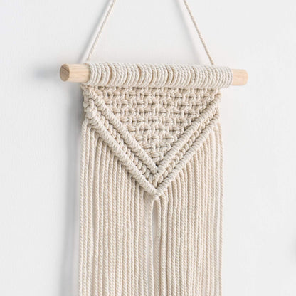 Mkono Small Macrame Wall Hanging 3 Pack Boho Art Woven Wall Decor Home Chic Decoration for Bedroom Living Room Apartment Gallery, Christmas Gift, 8" W x 14" L