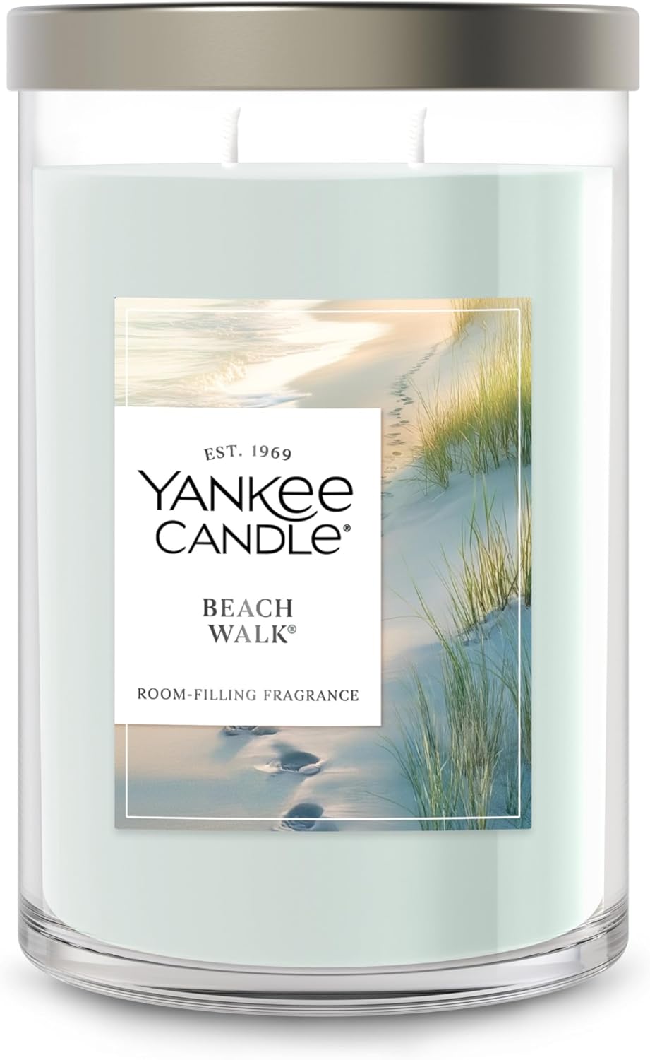 Yankee Candle Large Tumbler Scented Candle with up to 80 Hour Burn Time, Premium Plant Wax Blend for Consistent Burn, 20 oz Tumbler Candle with Room Filling Fragrance, Midsummer's Night